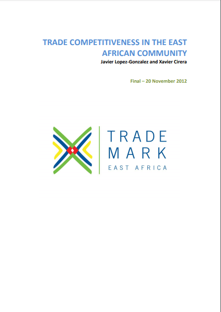 Trade Competitiveness in the East African Community