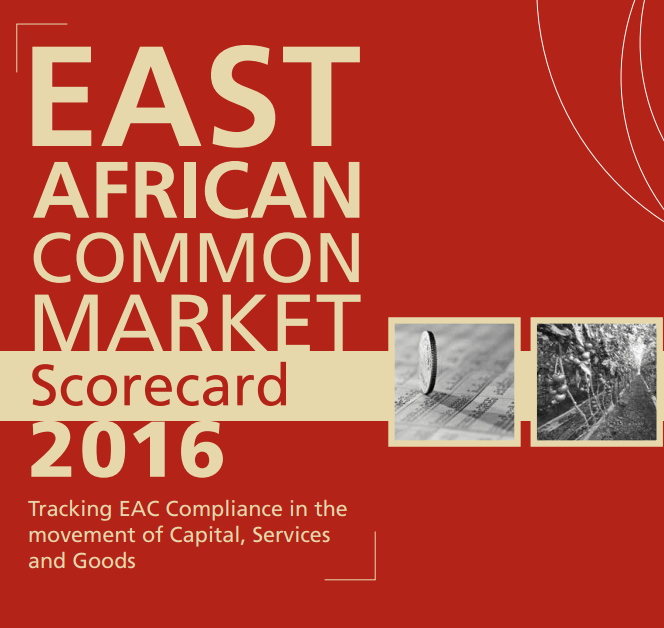 East African Common Market Scorecard 2016