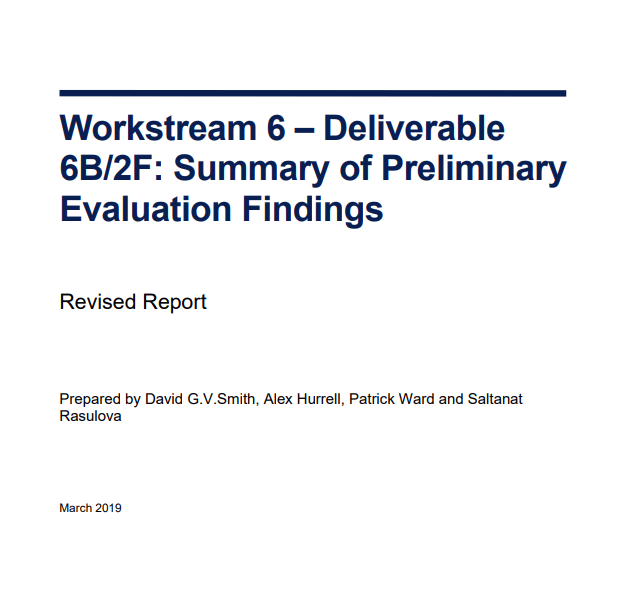 Summary of Interim Evaluation Findings