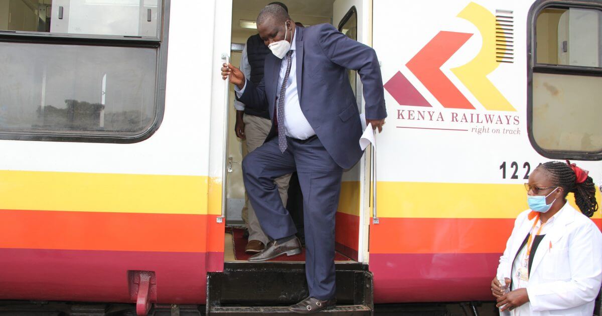 Petroleum Products Transportation Using Rehabilitated Nairobi-Nanyuki Railway Commences