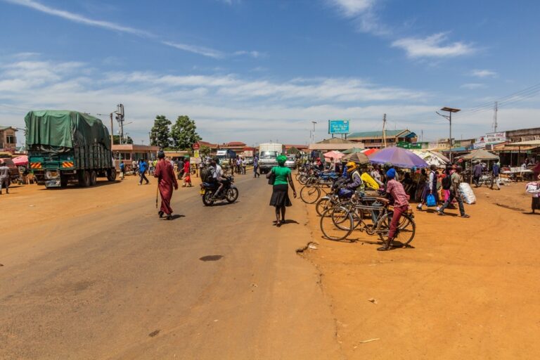 Busia,,Kenya,-,February,24,,2020:,View,Of,Kenya,-