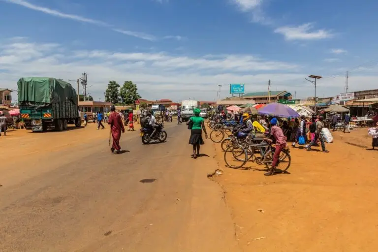 Busia,,Kenya,-,February,24,,2020:,View,Of,Kenya,-