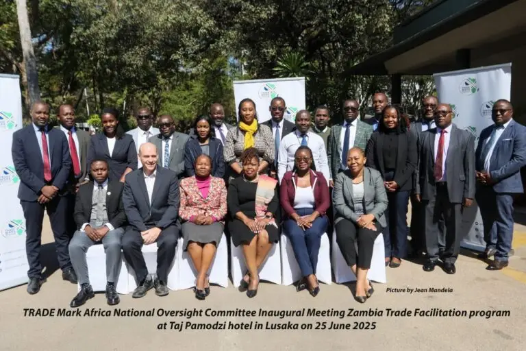 TradeMark Africa Hosts Inaugural Zambia National Oversight Committee Meeting in Lusaka