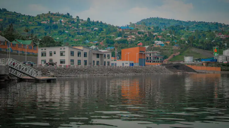 A view of Rubavu Port