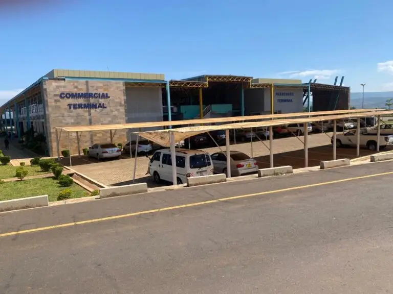 The Mchinjgi-Mwami One Stop Border Post between Zambia and Malawi