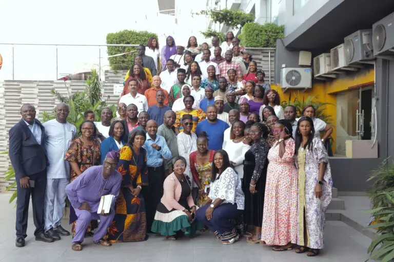 Photo 1 - Partners pose for a group photo at the national stakeholders fisheries forum (3-5 March 2026) in Nigeria
