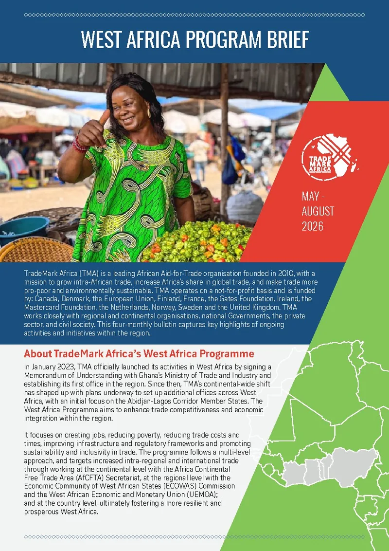 West Africa Program Brief (May – August 2026) cover